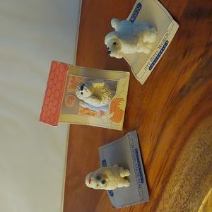 Poodle Miniature Figurines
